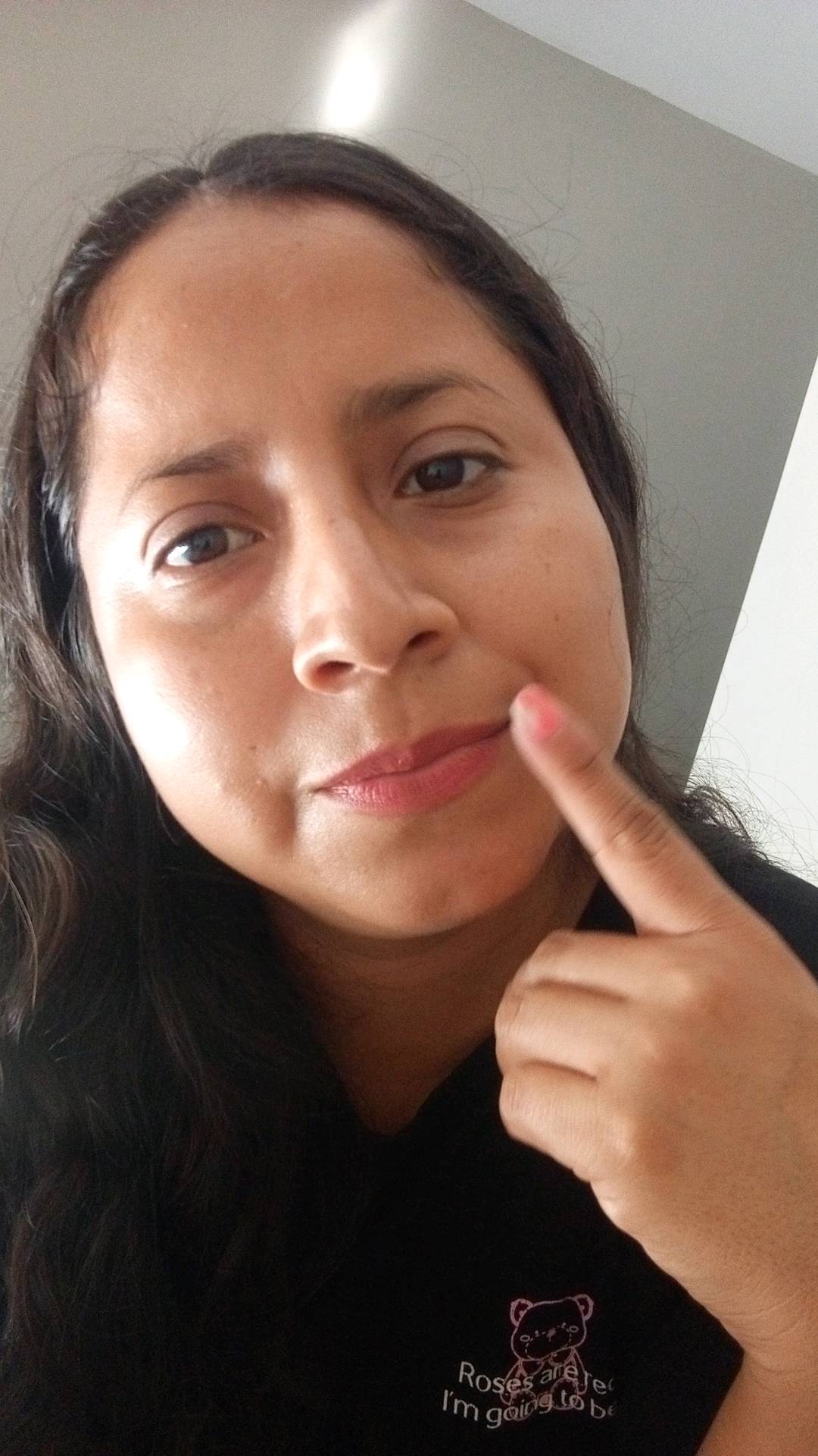 Stefy from Ecuador on Chamet — chatting safely